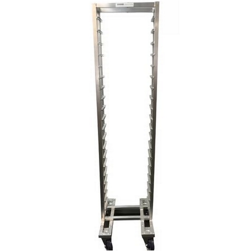 Channel Manufacturing LPNS-15 15.25" x 18.5" x 70.25" Aluminum Food Pan Rack w/ 4" Spacing