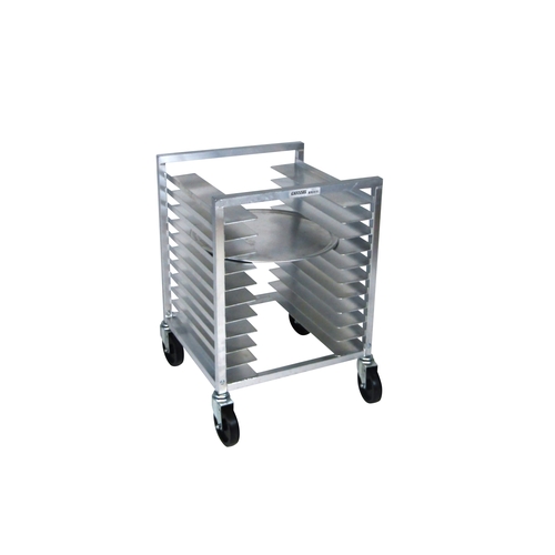 Channel Manufacturing PR-11 22" x 20" Aluminum Undercounter Pizza Pan Rack w/ 2" Spacing