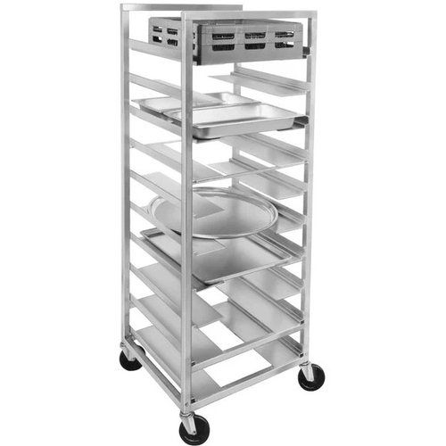 Channel Manufacturing UR-5 25.5" x 26" Welded Aluminum Pan Rack w/ 5" Spacing
