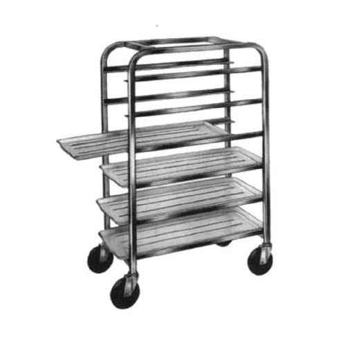Channel Manufacturing AXD524P 21" x 26" Welded Aluminum Platter Rack w/ 6" Spacing