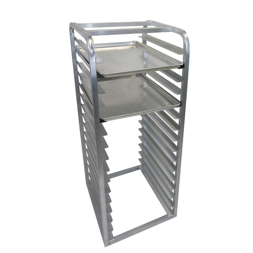 Channel Manufacturing RIR-16 20.5" x 23" Heavy-Duty Aluminum Bun Pan Rack w/ 3" Spacing