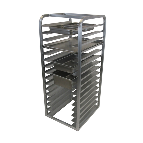 Channel Manufacturing RIUTR-16 20.5" x 23" Aluminum Bun Pan Rack w/ 3" Spacing