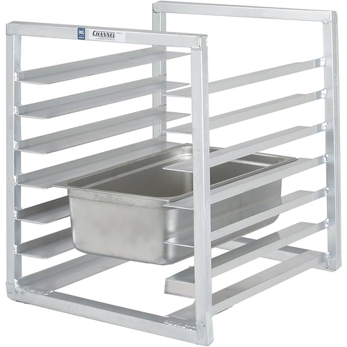 Channel Manufacturing RIUTR-4 20.5" x 23" Aluminum Bun Pan Rack w/ 5" Spacing