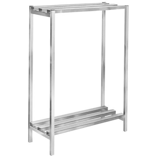Channel Manufacturing DR2054-2 54"x20"Welded Aluminum Dunnage Shelving Unit w/ 52.5"Spacing
