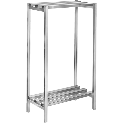 Channel Manufacturing DR2454-2 54"x24"Welded Aluminum Dunnage Shelving Unit w/ 52.5"Spacing