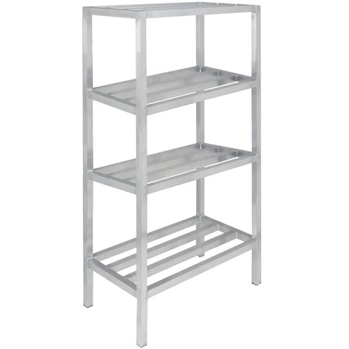 Channel Manufacturing ED2042-4 42"x20"Welded Aluminum Dunnage Shelving Unit w/ 16.5"Spacing