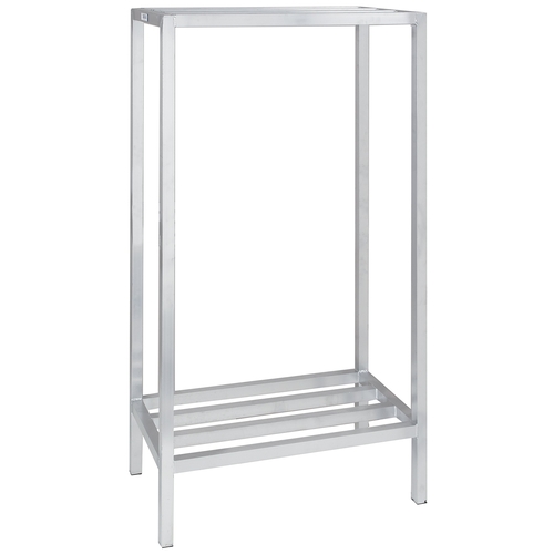 Channel Manufacturing ED2442-2 42"x24"Welded Aluminum Dunnage Shelving Unit w/ 52.5"Spacing