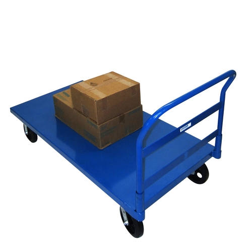 Channel Manufacturing PT3060 30" x 62" Steel Smooth Deck Platform Truck