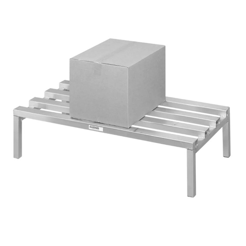 Channel Manufacturing CA2442 42" x 24" x 12" Aluminum C-Channel Dunnage Rack