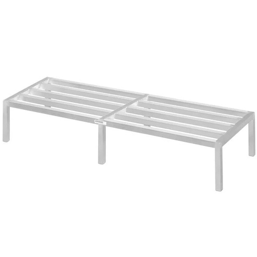 Channel Manufacturing ED2472 72" x 24" x 12" Aluminum C-Channel Dunnage Rack