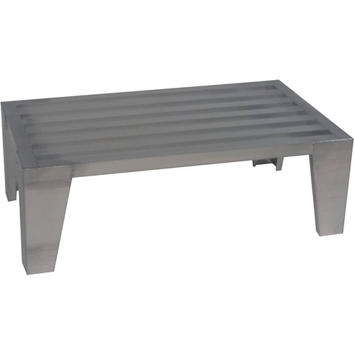 Channel Manufacturing EXD2442 42" x 24" x 12" Stainless Steel E-Channel Dunnage Rack