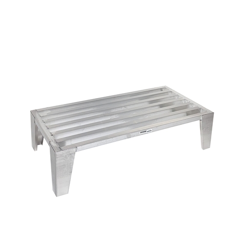 Channel Manufacturing EXD2448 48" x 24" x 12" Stainless Steel E-Channel Dunnage Rack