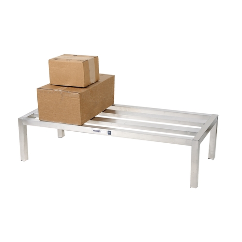 Channel Manufacturing HD2048 48" x 20" x 12" Heavy-Duty Aluminum E-Channel Dunnage Rack