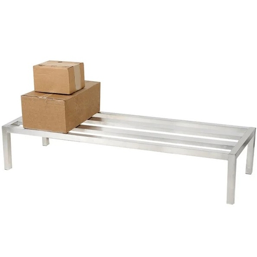 Channel Manufacturing HD2460 60" x 24" x 12" Heavy-Duty Aluminum E-Channel Dunnage Rack