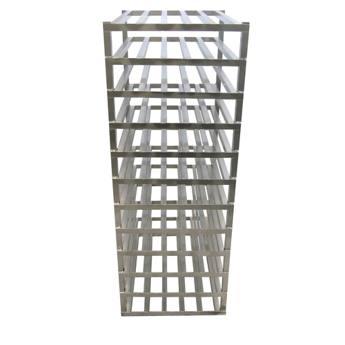 Channel Manufacturing WSS-1152 21.5" x 25" Welded Aluminum Wine Shelving w/ 3.88" Spacing