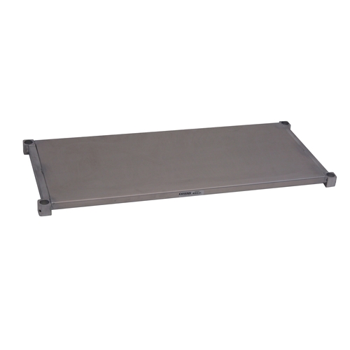 Channel Manufacturing SA2454 54" x 24" x 2" Aluminum Solid Adjustable Shelf