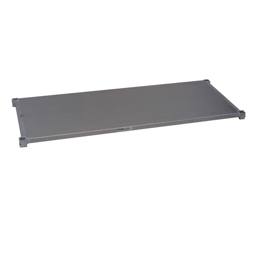Channel Manufacturing SA2460 60" x 24" x 2" Aluminum Solid Adjustable Shelf