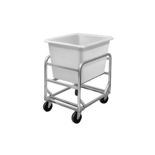 Channel Manufacturing 6SBC 21.75" x 32" Stainless Steel 6 Bushel Bus Bin Cart