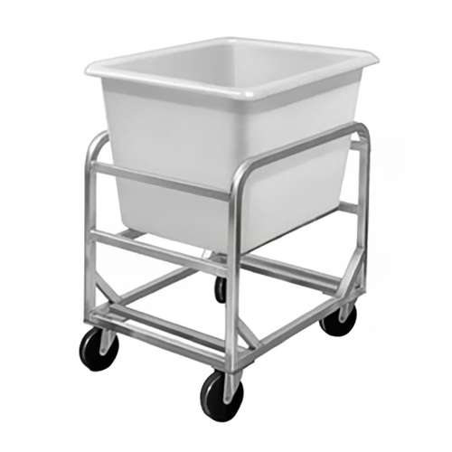 Channel Manufacturing 8SBC 21.75" x 41" Stainless Steel 8 Bushel Bus Bin Cart