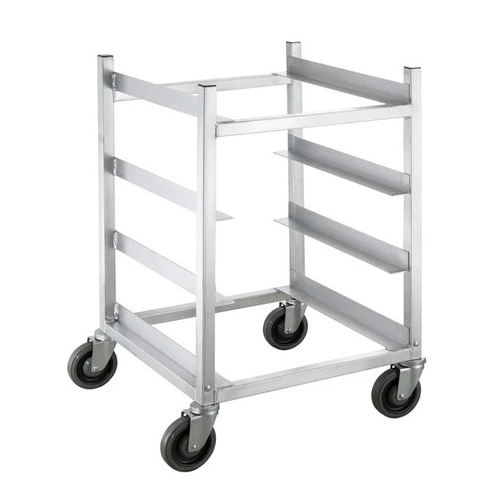 Channel Manufacturing AXD503L 19.5" x 26" Welded Heavy-Duty Aluminum Bus Bin Cart