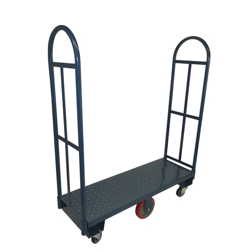 Channel Manufacturing U1648DS 16" x 48" Steel Stocking Cart w/ Diamond Pattern Tread