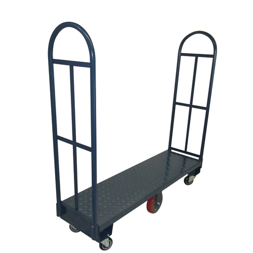 Channel Manufacturing U1660DS 16" x 60" Steel Stocking Cart w/ Diamond Pattern Tread