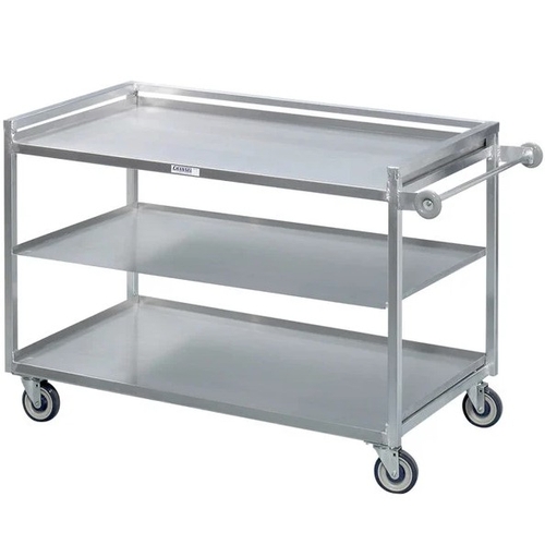 Channel Manufacturing TDC2953A-3 53" x 29" Heavy-Duty Aluminum Three-Shelf Utility Cart