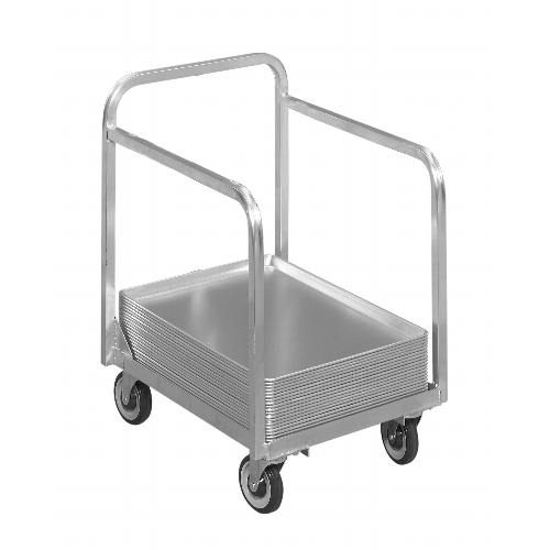 Channel Manufacturing BPT-2 20.5" x 27.5" Aluminum Bun Pan/Dough Box Dolly
