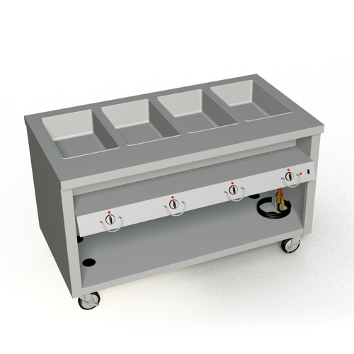 Duke Manufacturing TEHF-60PG Thurmaduke Electric 4 Sealed Well Mobile Hot Food Unit