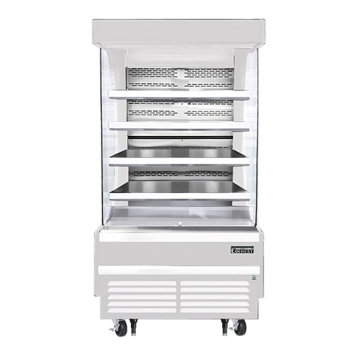 Everest Refrigeration EOMV-36-W-35-T 37.25" Wide Open Display Merchandiser Refrigerator