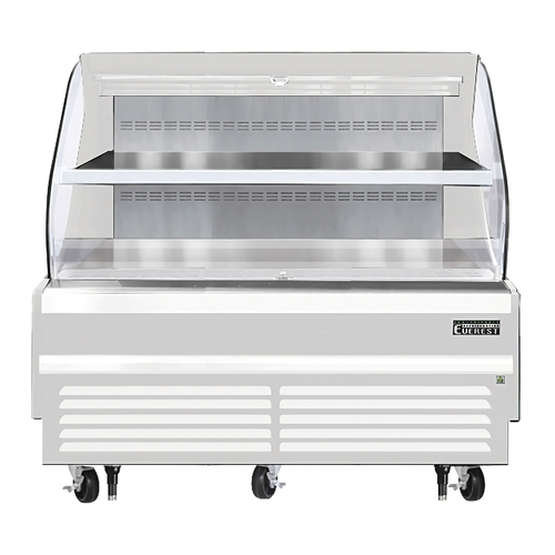 Everest Refrigeration EOMH-72-W-35-T 73.25" Wide Open Display Merchandiser Refrigerator
