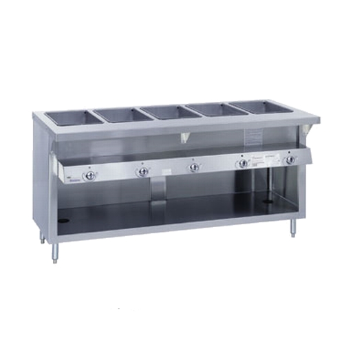 Duke Manufacturing G-3-DLSS Thermaduke 46" (3) Dry Heat Well Deluxe Gas Steam Table