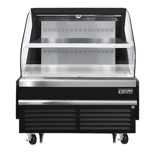 Everest Refrigeration EOMH-48-B-35-T 48" Wide Open Display Merchandiser Refrigerator