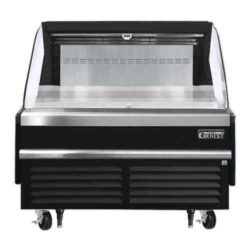 Everest Refrigeration EOMH-48-B-35-S 48" Wide Open Display Merchandiser Refrigerator