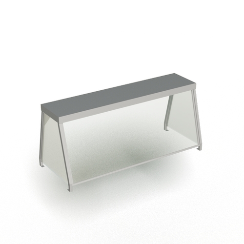 Duke Manufacturing 956-460-2 30-1/2"W Deluxe Serving Overshelf w/ Glass Guard