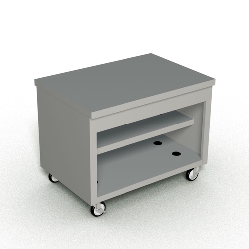 Duke Manufacturing TST-46SS Thurmaduke 46"W x 32"D Solid Stainless Top Utility Counter