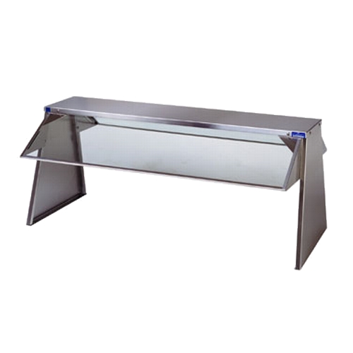 Duke Manufacturing 737HT-1SN 44-3/8" Buffet Shelf w/ 1 Sided Breath Guard & Heat Rod