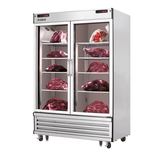 Everest Refrigeration EDA2 54" Wide Two Section Dry Aging & Thawing Cabinet