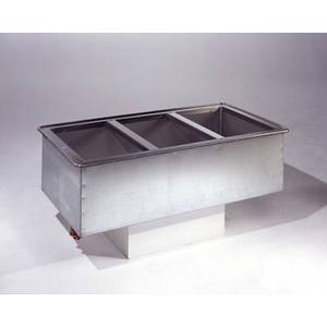 Atlas Metal Industries WICD-3 Drop In Iced Salad Bar Cold Pan Full Depth