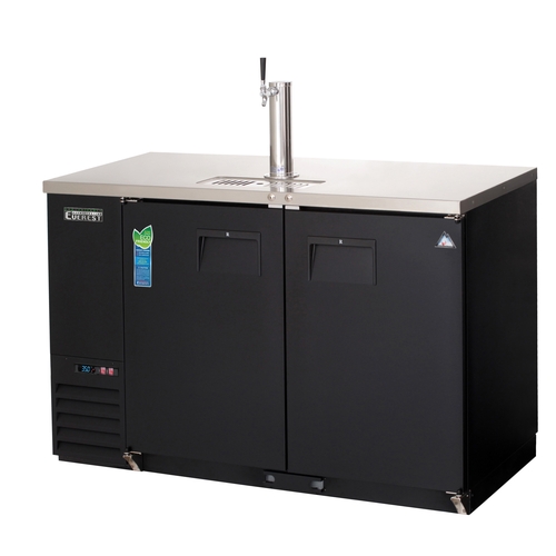 Everest Refrigeration EBD2-BB-24 57.75" Wide Two Section Direct Draw Keg Cooler