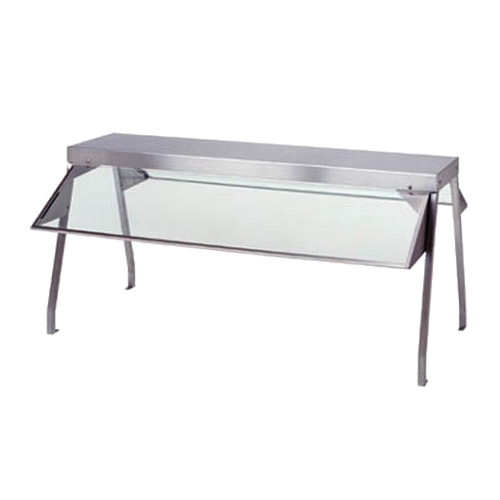 Duke Manufacturing 937HT-1SN 44-3/8" W Buffet Shelf w/ 1 Sided Sneeze Guard & Heat Rod