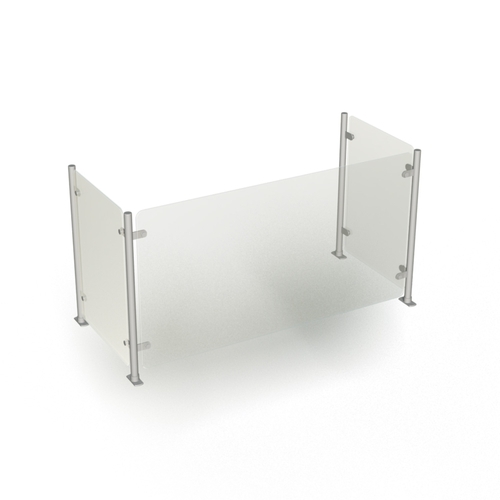 Duke Manufacturing TS412-60 59-1/2"W Full-Service Style Contemporary Food Shield