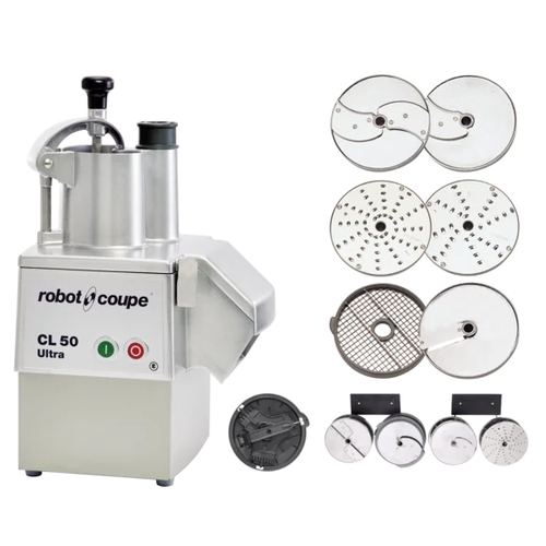 Robot Coupe CL50EUTEXMEX CL50 ULTRA Tex-Mex Pack w/ Stainless Steel Motor Base