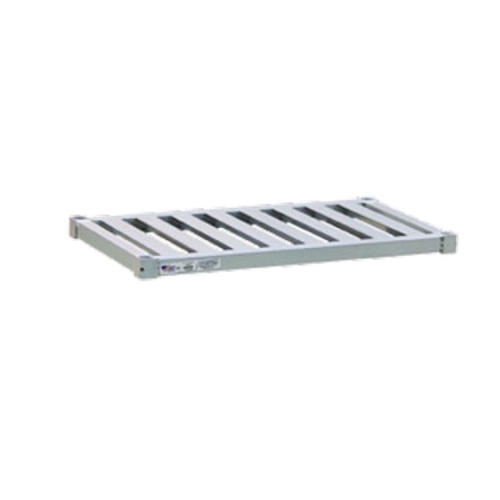 New Age 1854TB "Adjust-A-Shelf" 54"W x 18"D Aluminum T-Bar Series Shelf