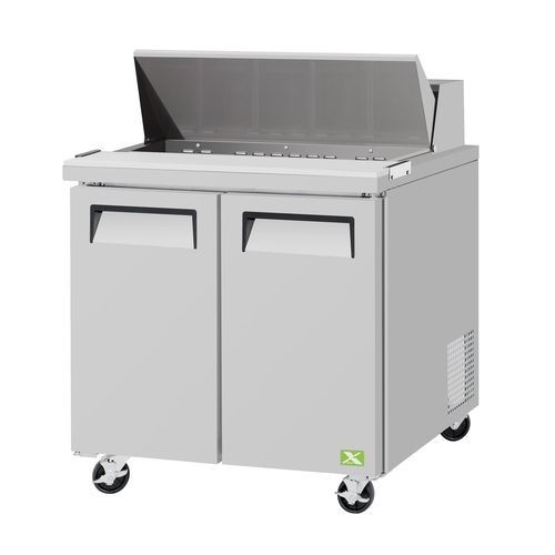 Refrigeration X XST-36-N6 36" Wide 10 Pan Two Section Sandwich Salad Prep Table