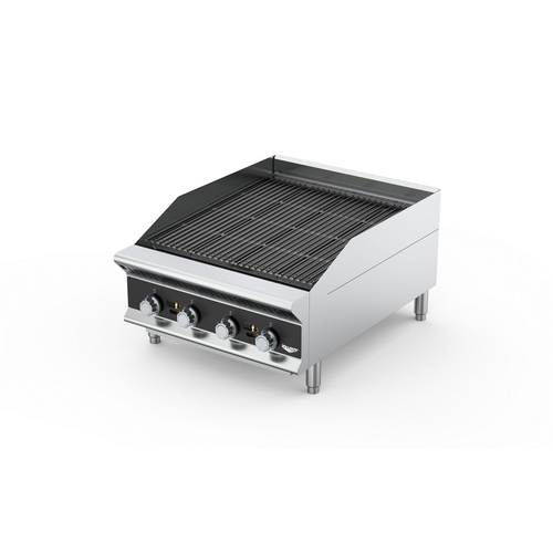 Vollrath CBGHD-36 36" Radiant Heavy-Duty Gas Countertop Charbroiler