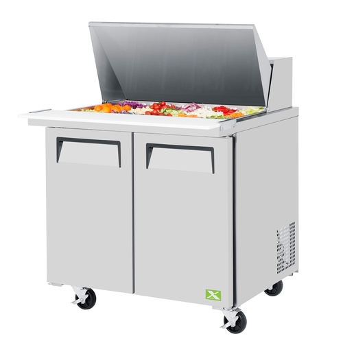 Refrigeration X XST-36-15-N6 36" Wide 15 Pan Mega Top Sandwich Salad Prep Table