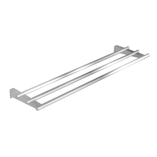 Duke Manufacturing 3BTS-HD-60 60" Stainless Steel 3 Bar Tray Slide on Hinged Brackets