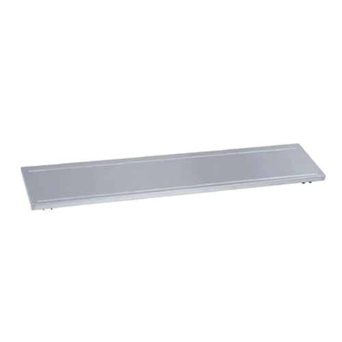 Duke Manufacturing SOLID-FX-102 102" Solid Stainless Steel Tray Slide for (7) Well Units