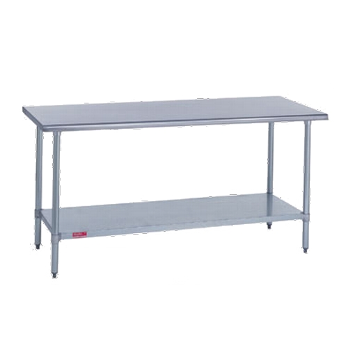 Duke Manufacturing 316-2430 24" x 30" Deluxe 16/300 Stainless Steel Work Table